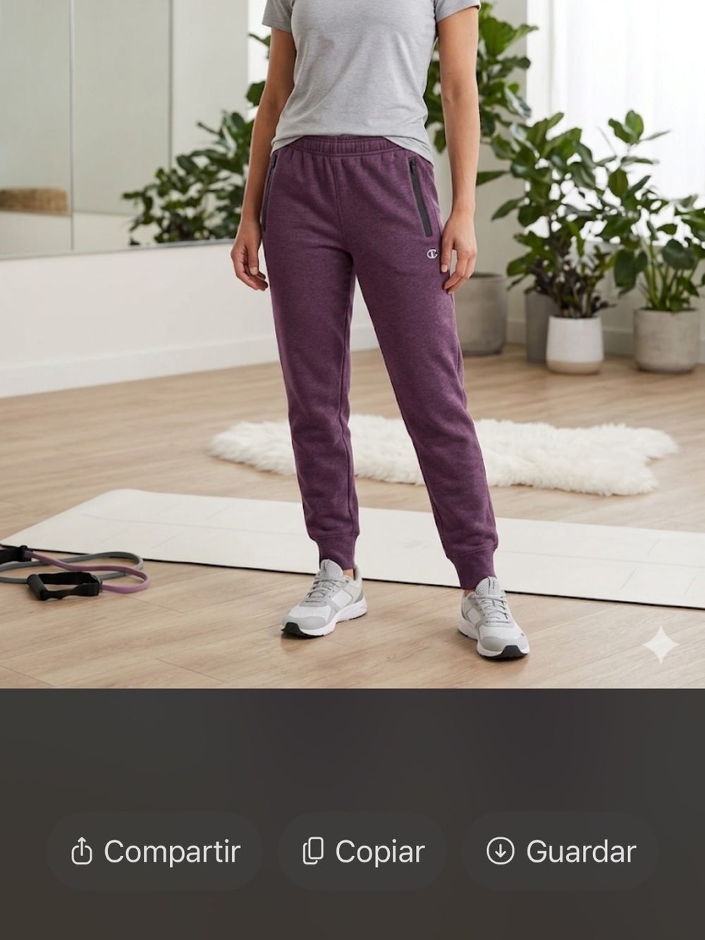 Champion Women's Plum Track Joggers